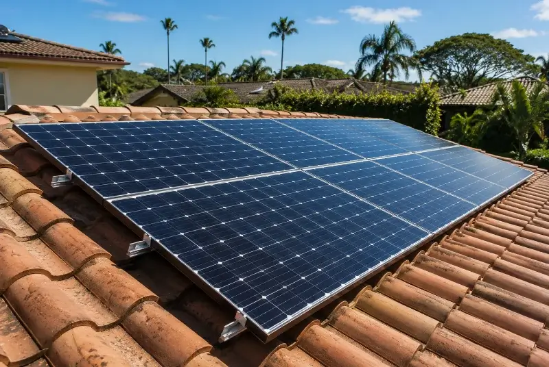 Installation de panneaux solaires à Bages